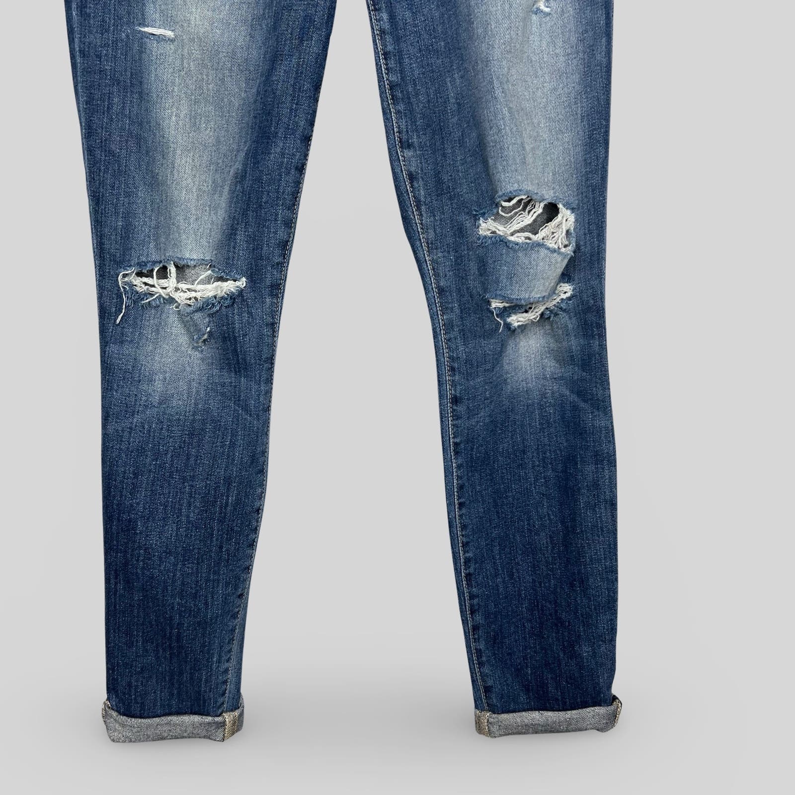 Joe's Jeans Skinny Ankle Distressed Jeans - Second Seams