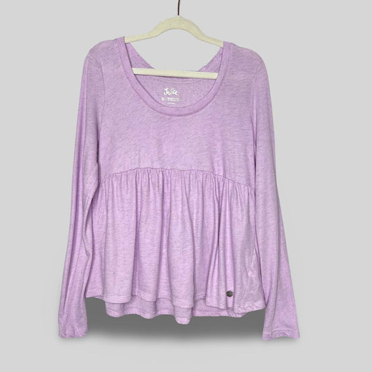 Justice Long Sleeve Glitter Top - Second Seams