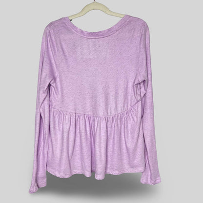 Justice Long Sleeve Glitter Top - Second Seams