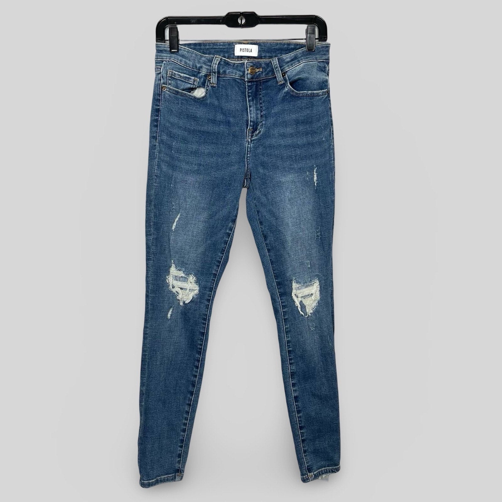 Pistola Distressed Skinny Jeans - Second Seams