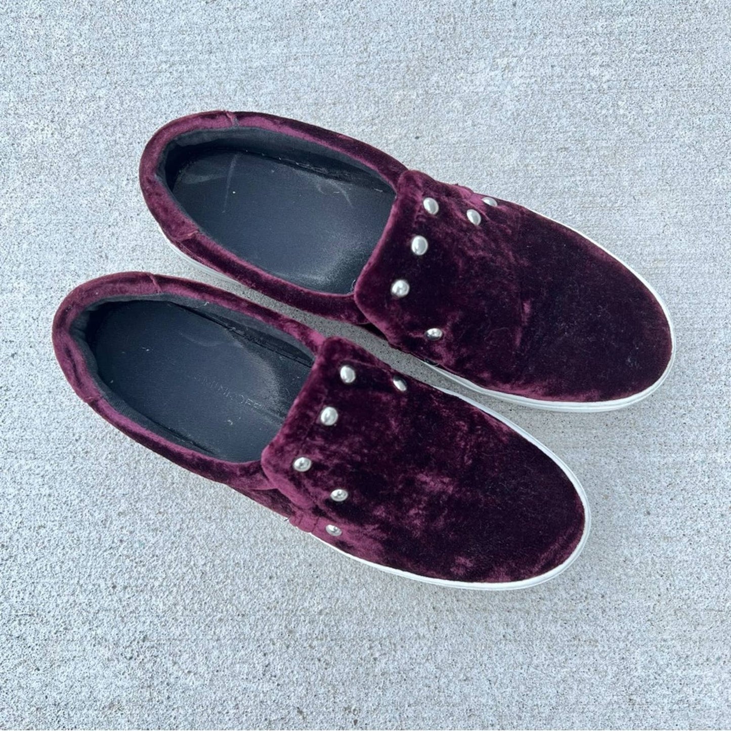 Rebecca Minkoff Velvet Slip On Sneakers - Second Seams