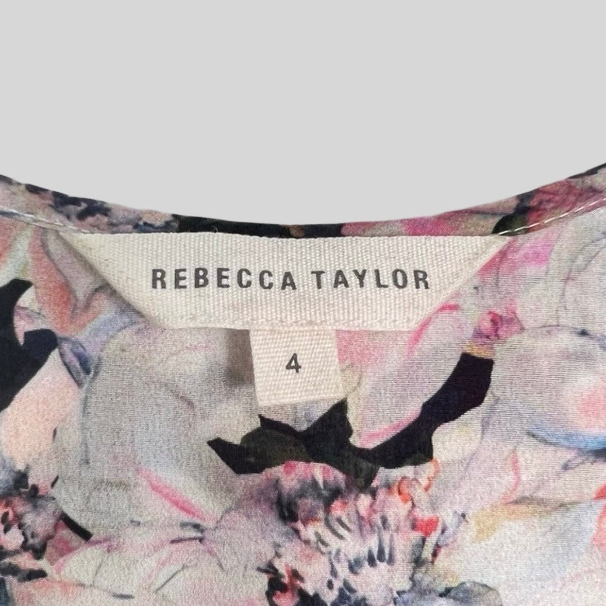 Rebecca Taylor Silk Floral Dress - Second Seams