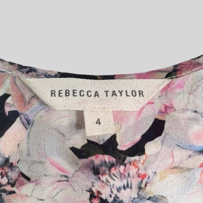 Rebecca Taylor Silk Floral Dress - Second Seams