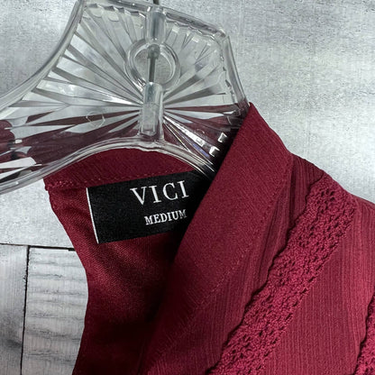 VICI Long Sleeve Ruffle Blouse - Second Seams