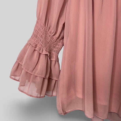 VICI Off Shoulder Ruffle Blouse - Second Seams