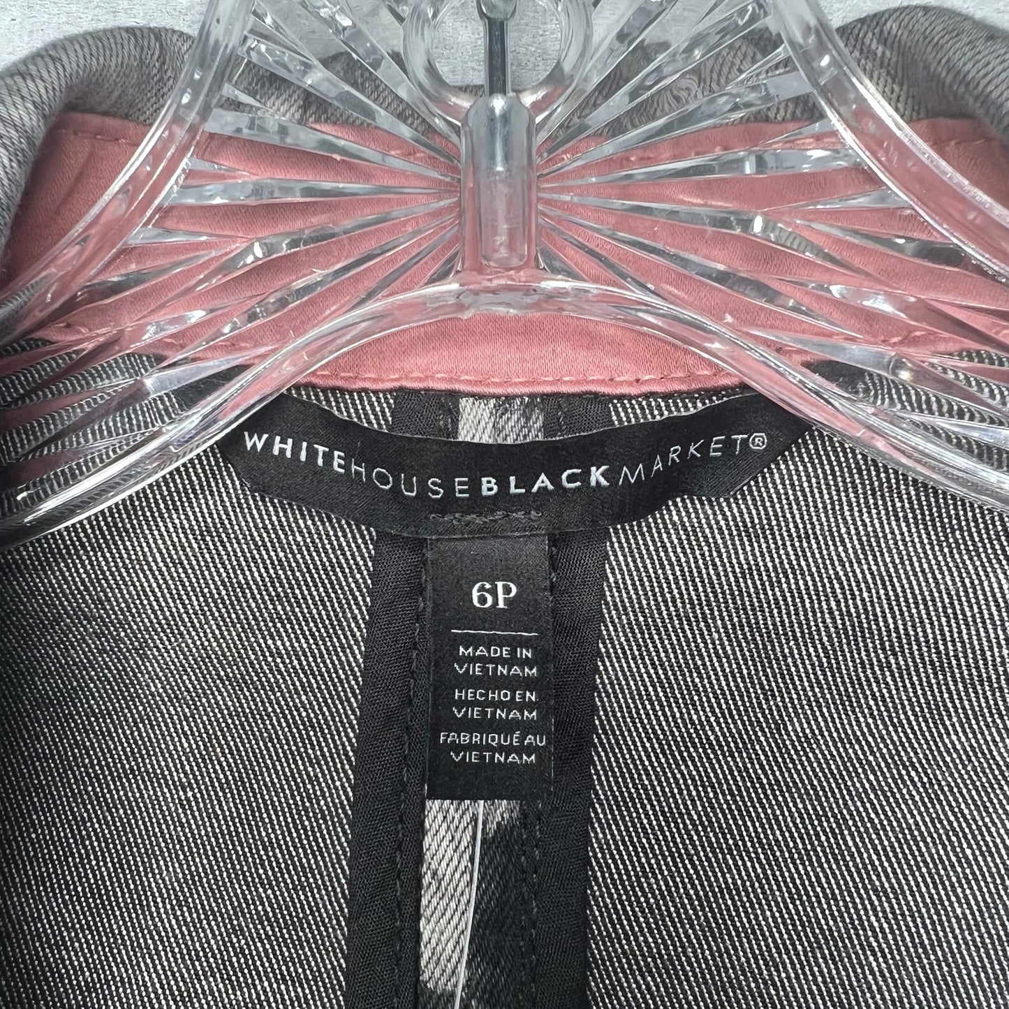 White House Black Market Animal Print Moto Jacket - Second Seams