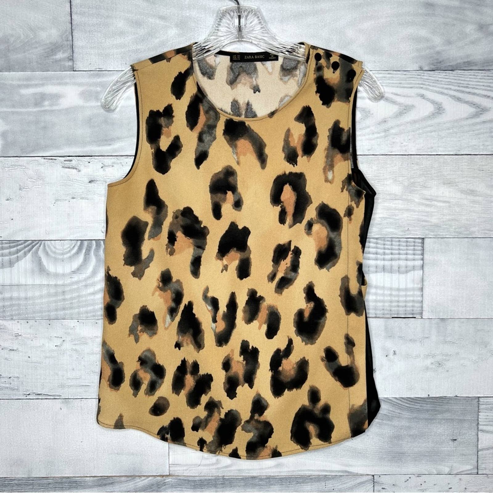 Zara Leopard Top - Second Seams