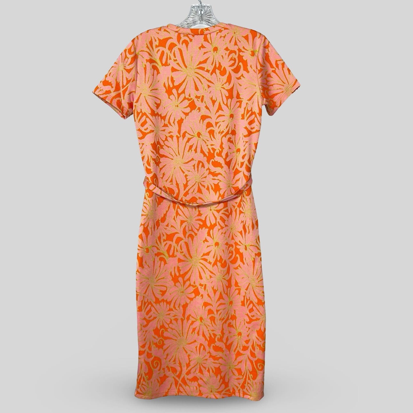 Zara Bright Floral Midi Dress - Second Seams