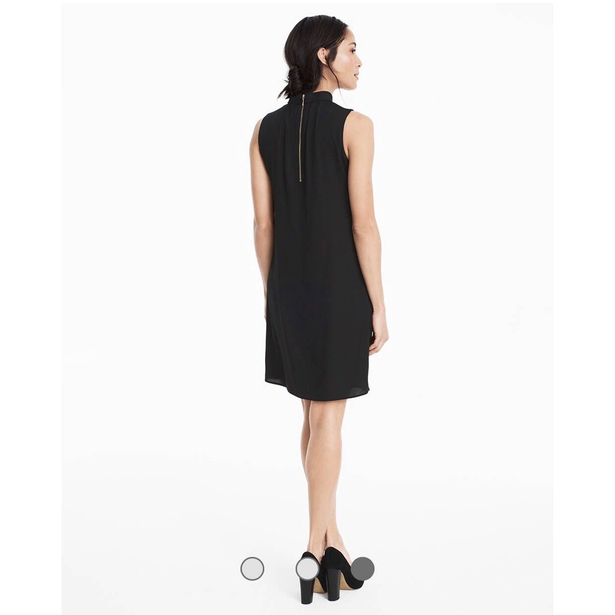 White House Black Market Choker Dress - Second Seams