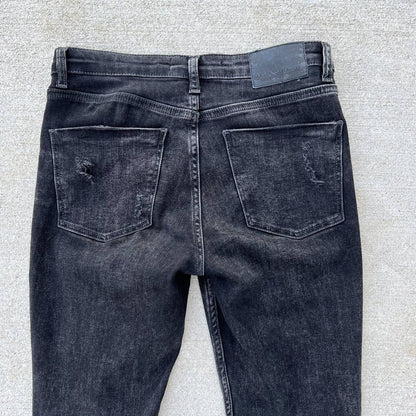 Zara Distressed Skinny Jeans - Second Seams