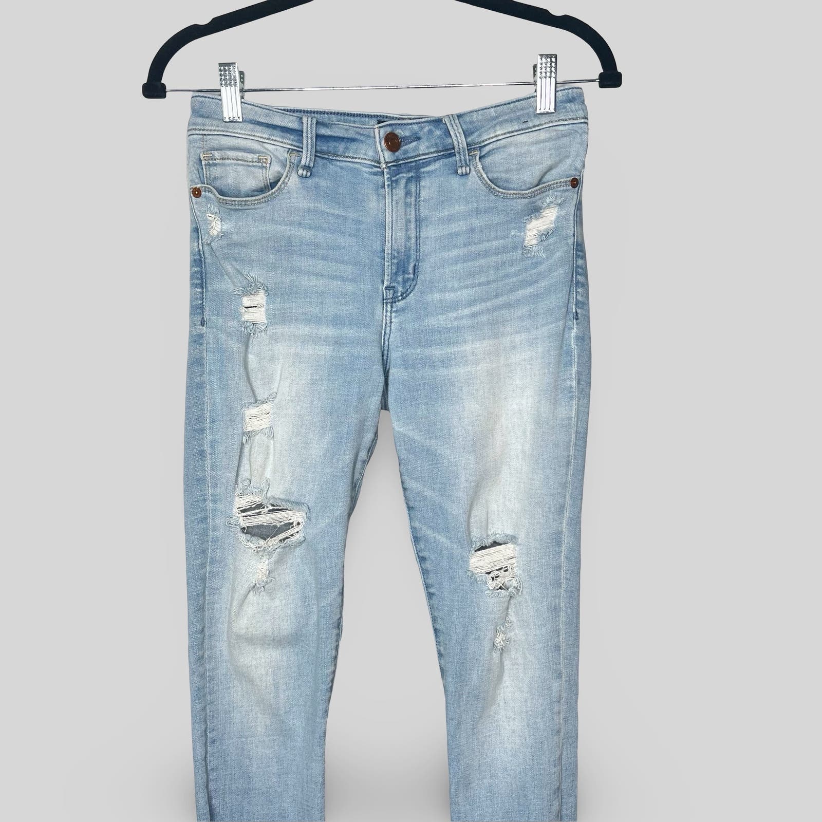 Abercrombie & Fitch Harper Low Rise Ankle Jeans - Second Seams