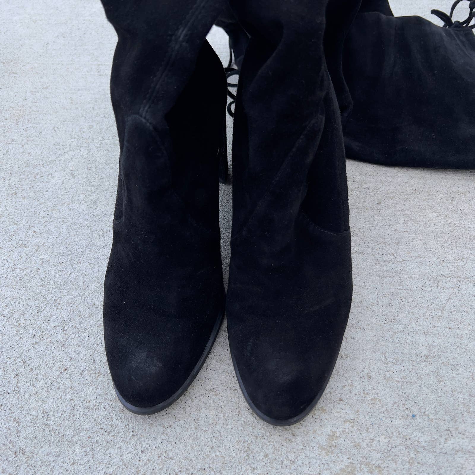 Stuart Weitzman Hiline OTK Boots - Second Seams