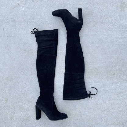 Stuart Weitzman Hiline OTK Boots - Second Seams