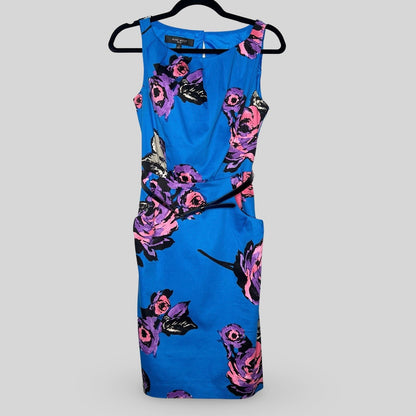 Nine West Floral Belted Sheath Dress - Second Seams