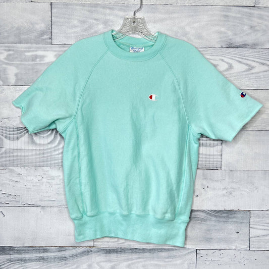 Champion Reverse Weave Short Sleeve Sweatshirt - Second Seams