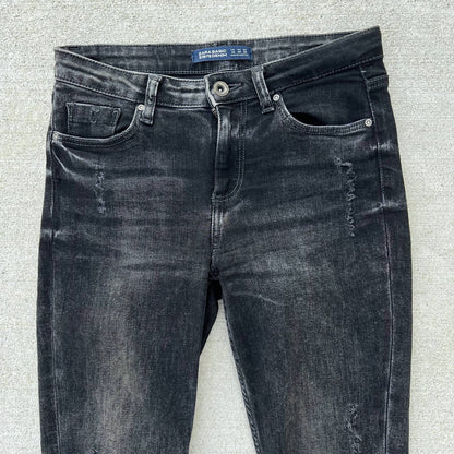 Zara Distressed Skinny Jeans - Second Seams