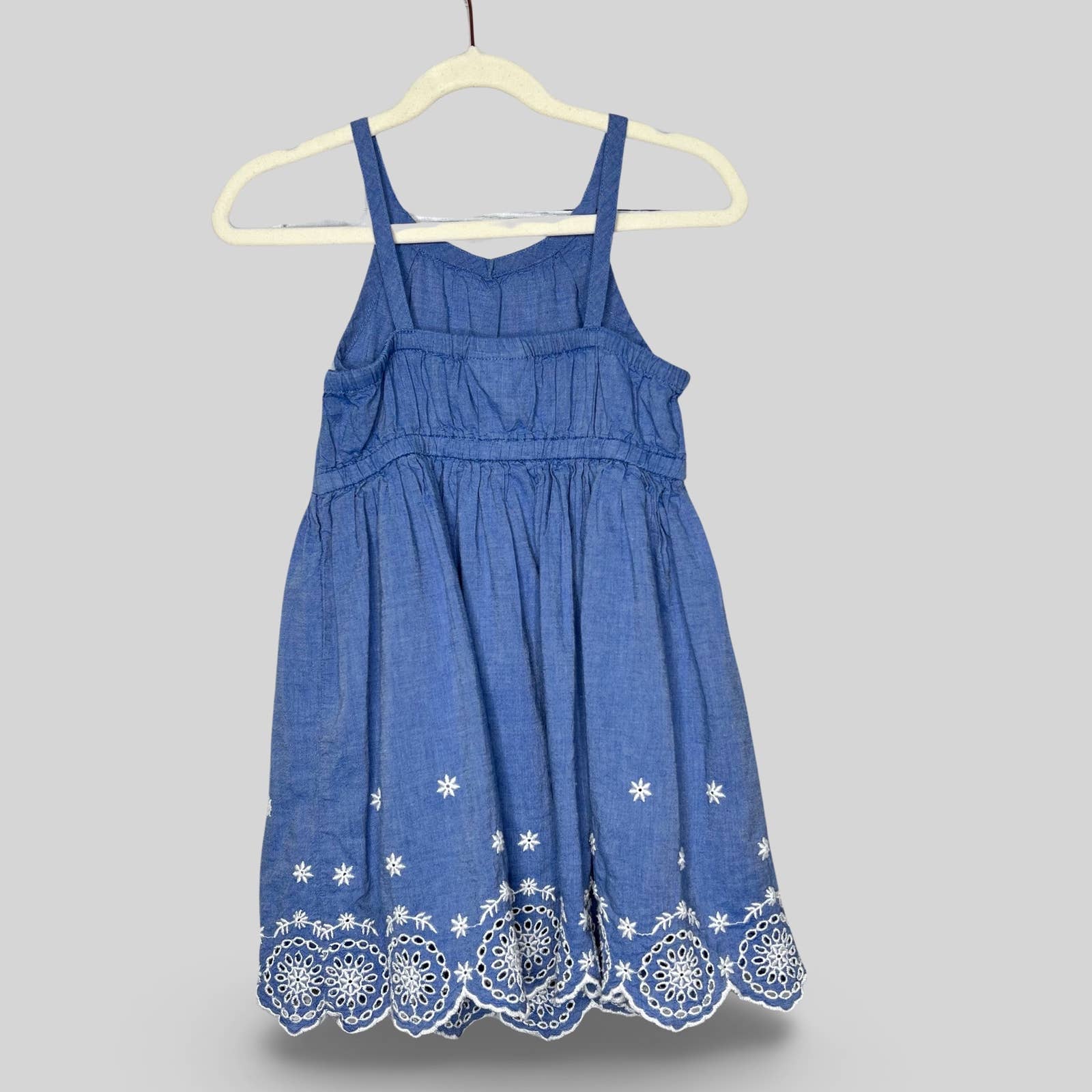 Cat & Jack Blue Embroidered Dress - Second Seams