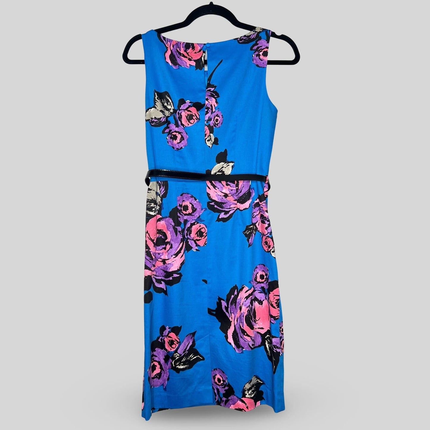 Nine West Floral Belted Sheath Dress - Second Seams