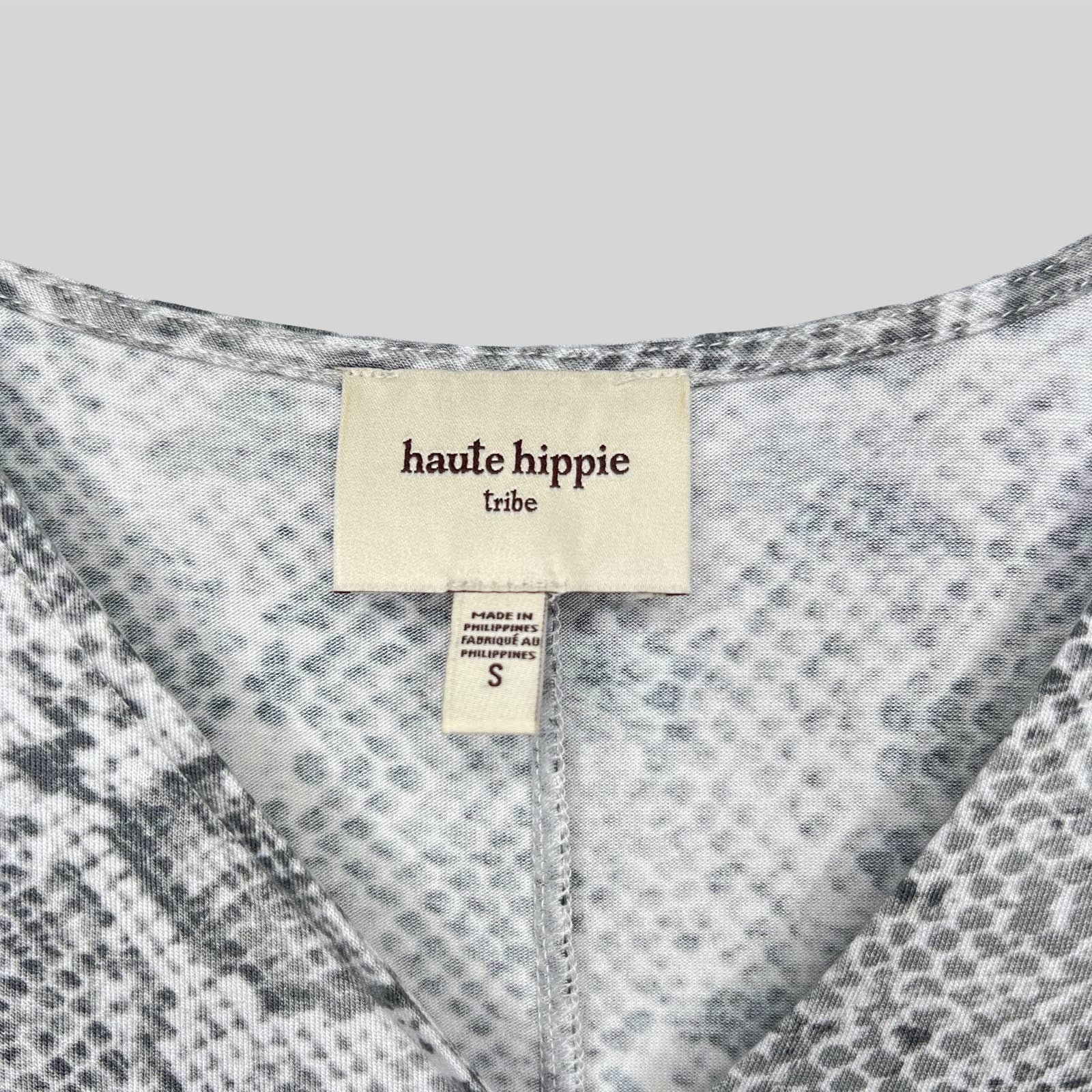 Haute Hippie Snakeskin Print Top - Second Seams