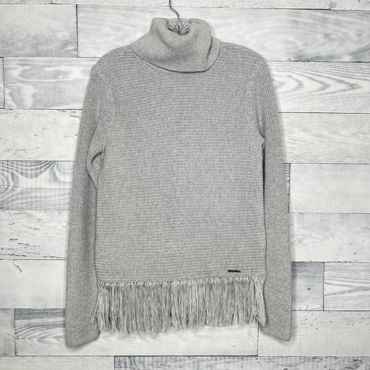 MICHAEL Michael Kors Fringe Turtleneck Sweater - Second Seams