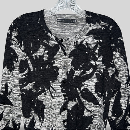 Karen Millen Floral Cardigan Sweater - Size M