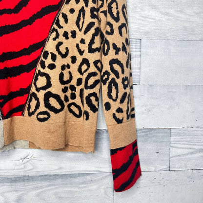 Zadig & Voltaire Animal Print Sweater - Second Seams