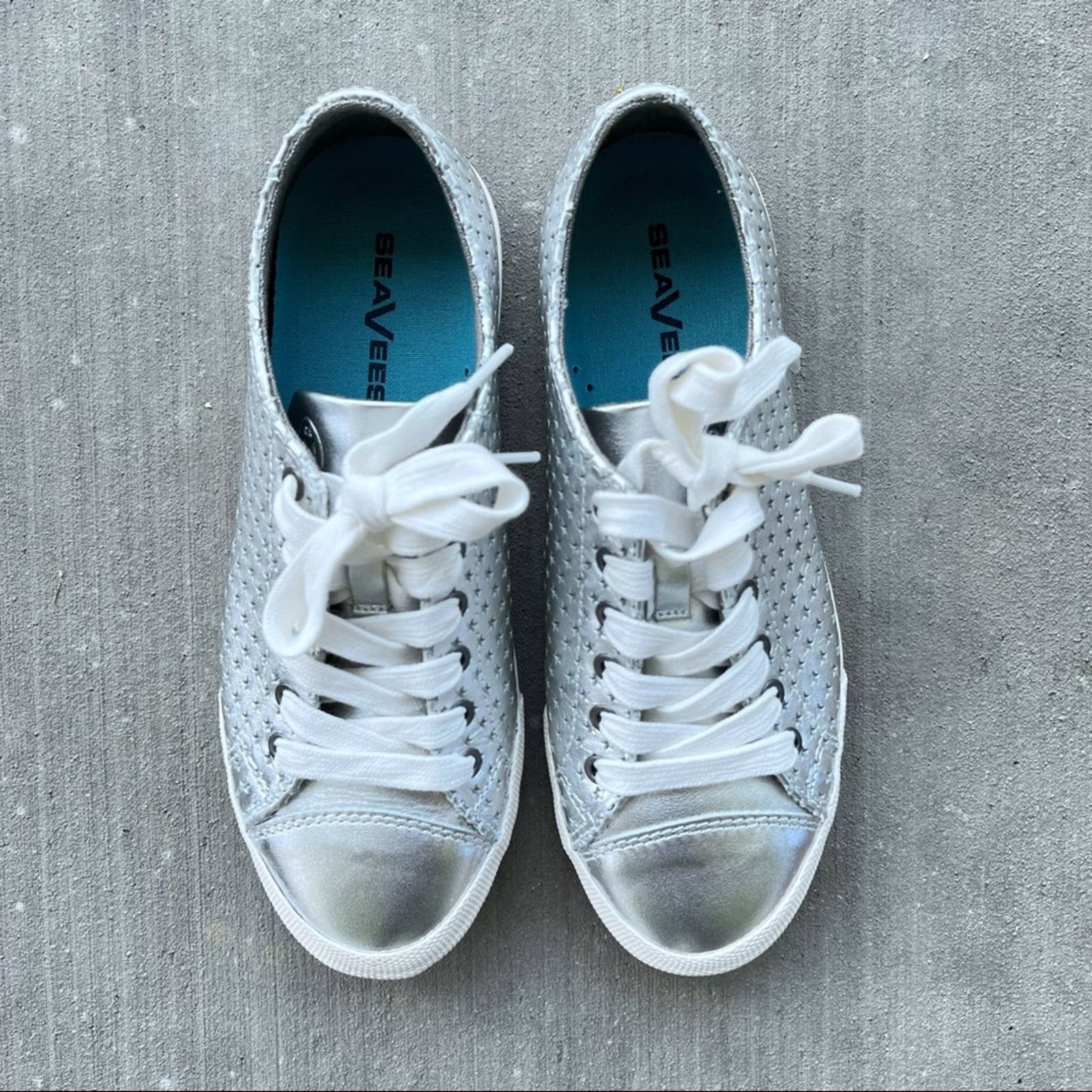 SeaVees Silver Star Sneakers - Second Seams