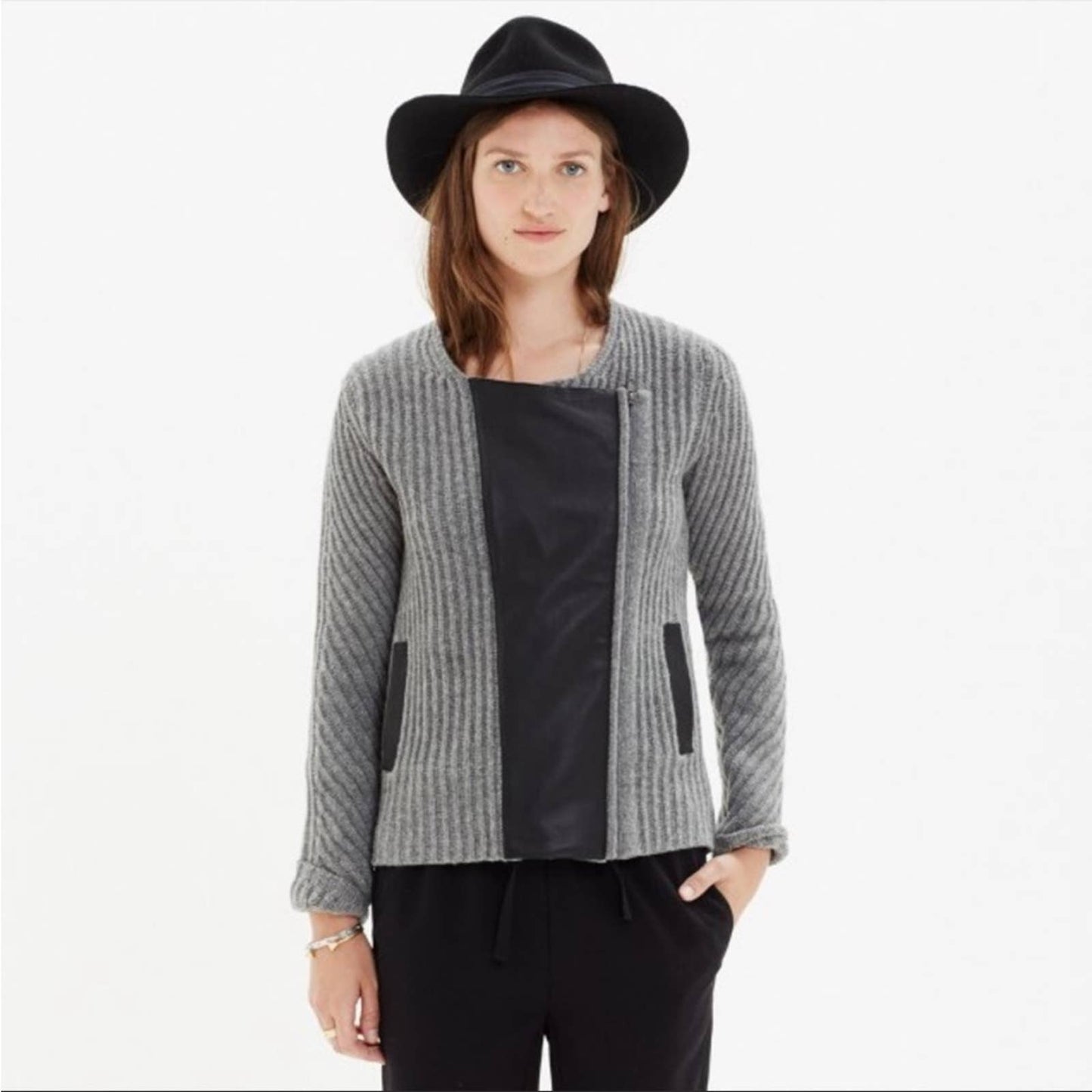 Madewell Motorcycle Zip Sweater - Second Seams