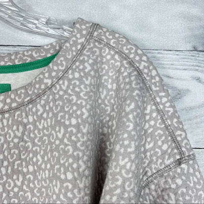 Anthropologie Lilka Leopard Sweatshirt - Second Seams