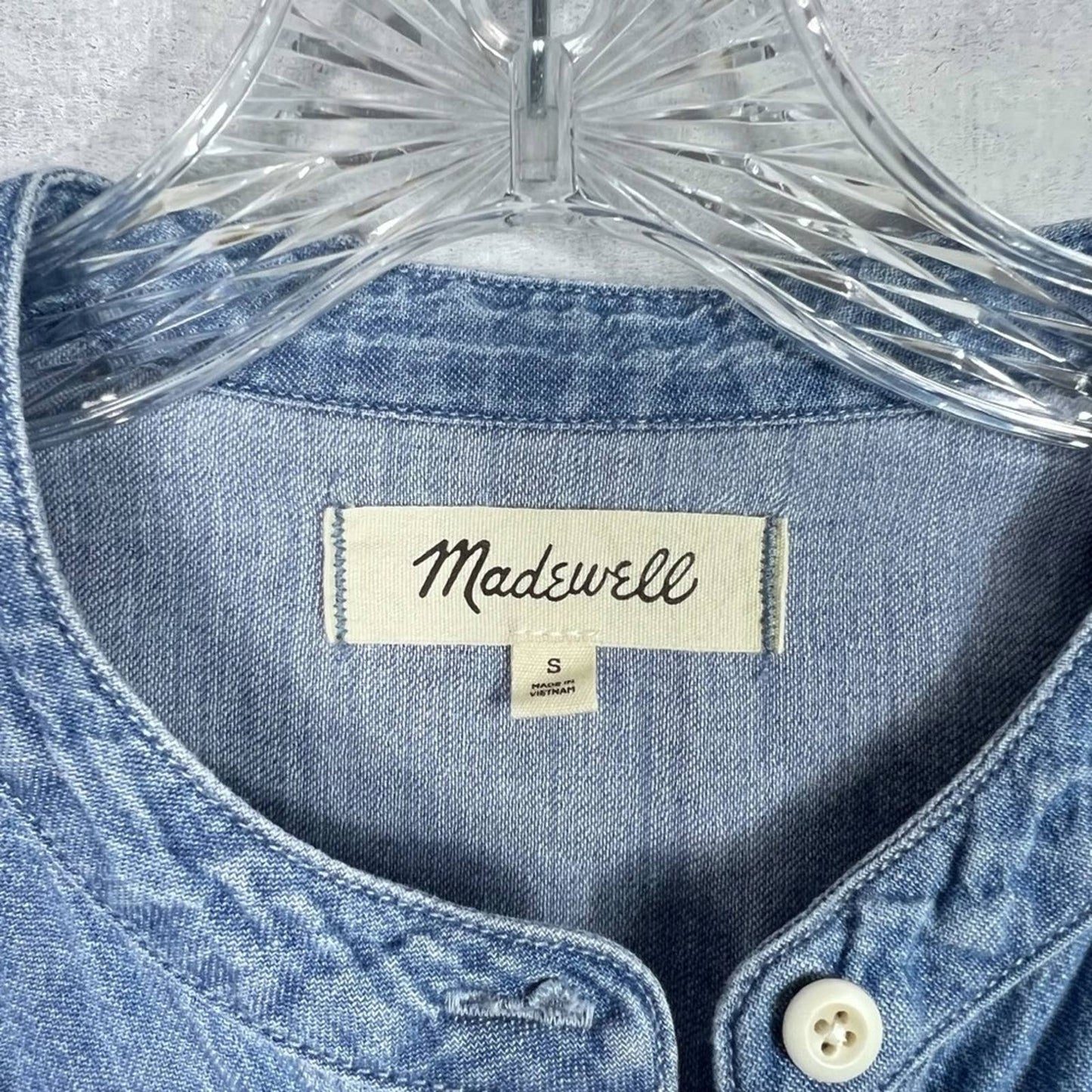 Madewell Shirred Popover Top - Second Seams