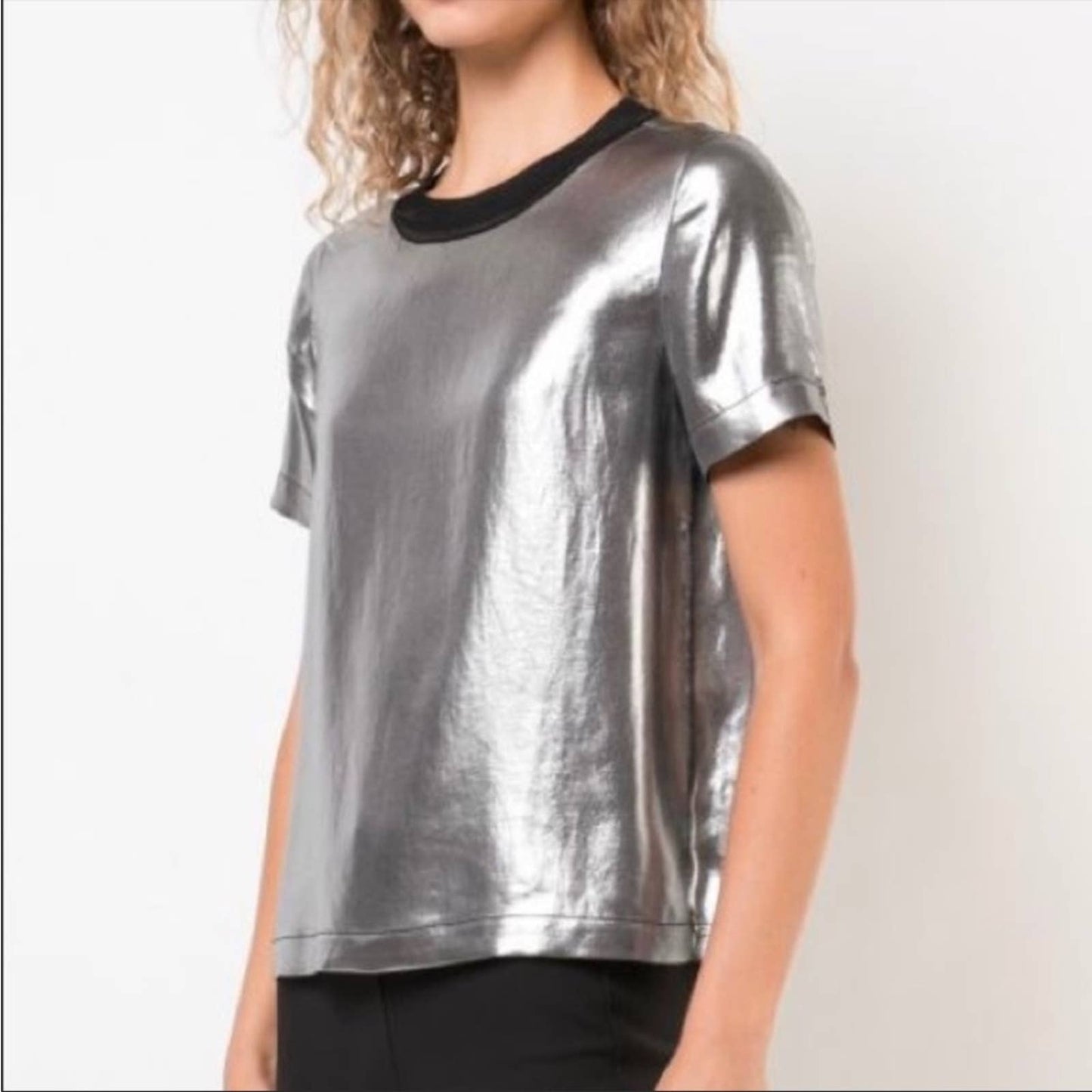 Rag & Bone Metallic Top - Second Seams