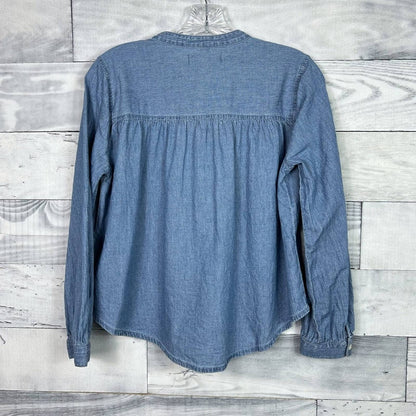 Madewell Shirred Popover Top - Second Seams