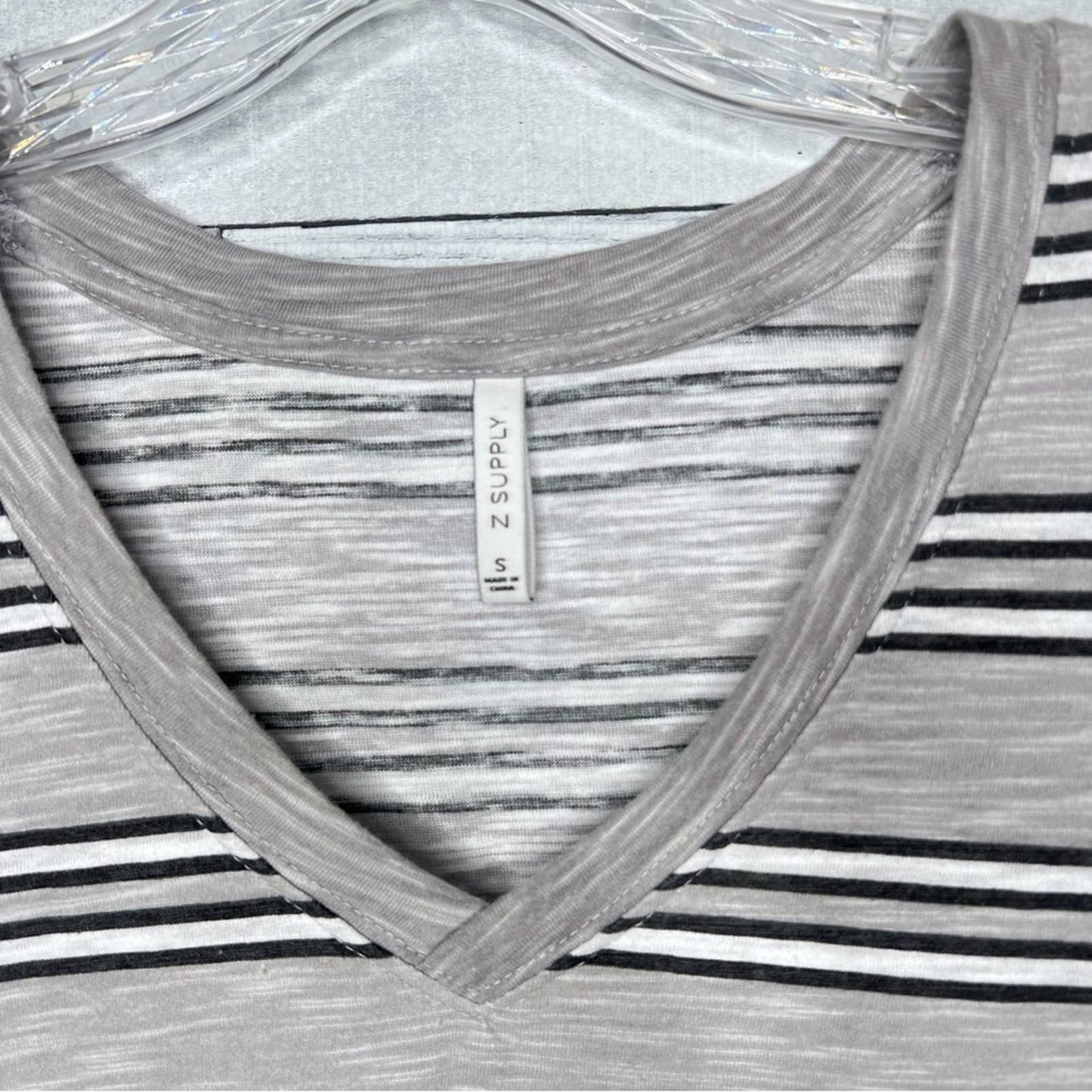 Z Supply V-Neck Striped Tee - Second Seams