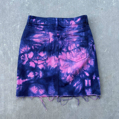 ASOS x Collusion Tie Dye Denim Skirt - Second Seams